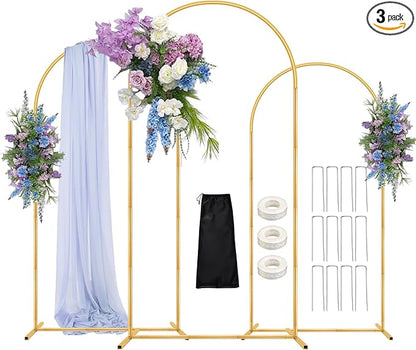 6FT, 4FT Balloon Arch Stand Kit by DEVISEFUN
