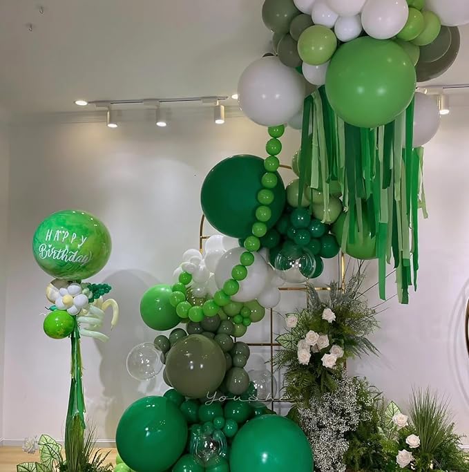 10 Inch Light Green Balloons - Image 3