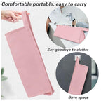Travel Case for Dyson Airwrap Styler/Shark Flexstyle, Portable Carrying Case for Dyson Supersonic Hair Dryer, Waterproof Anti-scratch Dustproof Shockproof Protection Organizer Travel Storage Bag(Pink)
