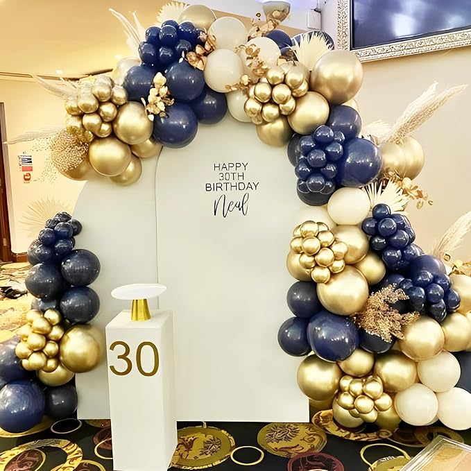 Voircoloria 66pcs Metallic Gold Latex Party Balloons, 12inch | - Image 6