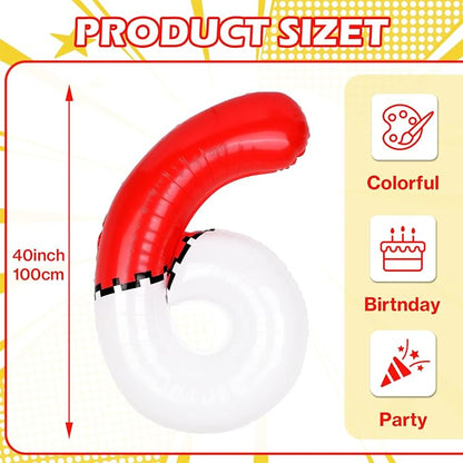 40 Inch Large Vibrant Foil Balloons - Image 2