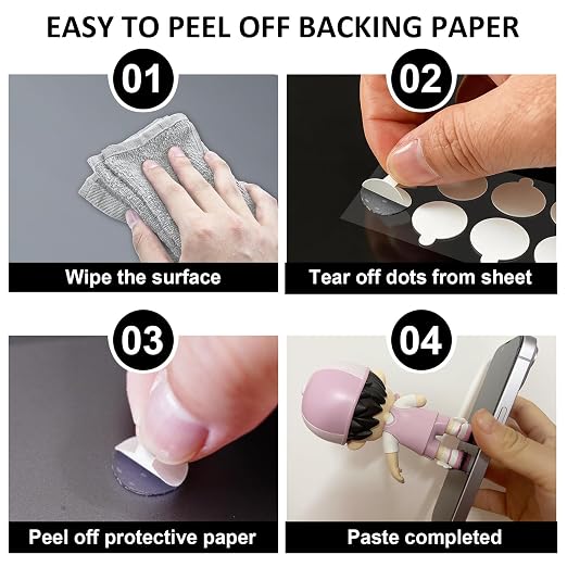 920 Pcs Double Sided Adhesive Dots, No Trace Sticky Putty Sticky Dot 20mm | - Image 4