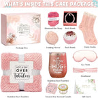 Christmas Gifts for Women, Birthday Gifts for Women Unique, Get Well Self Care Gift Basket-Anniversary Thank Friendship Retirement Spa Relax Gift Set Care Package for Mom Friend Sister Grandma Wife