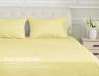 Sunflower Queen Pillowcases Set of 2, 100% Cotton Queen Size Pillow Cases 2, 20×30 inches Honeyed Straw, Soft and Breathable