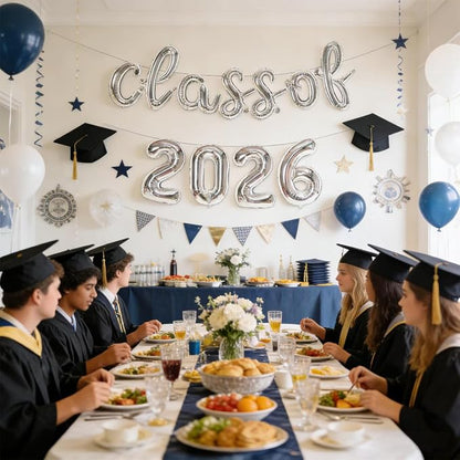 Class of 2026 Graduation Balloons, Balloon Banner, Indoor & Outdoor Decor - Image 4