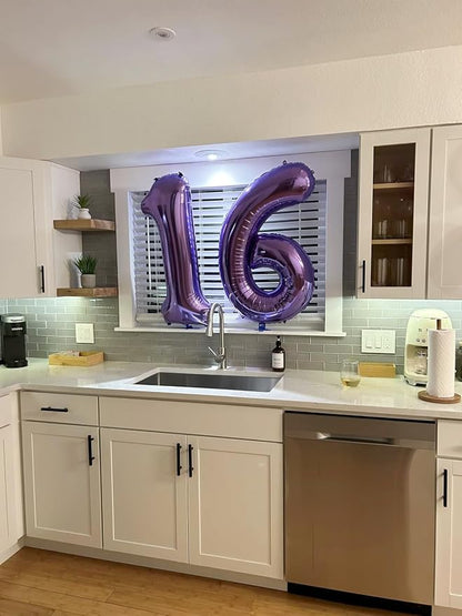 15 Balloon Numbers 40Inch for 15th Year Old Birthday Decorations, Inflation - Image 3