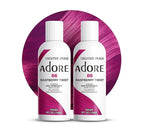 Adore Semi Permanent Hair Color (086 Raspberry Twist) | Vegan & Cruelty-Free Pink Hair Dye | No Ammonia, No Peroxide, No Alcohol | 4 Fl Oz Each (Pack of 2)