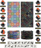Headband Neck Gaiter Head Wrap Headwear Face Mask Magic Scarf Bandana for Men and Women