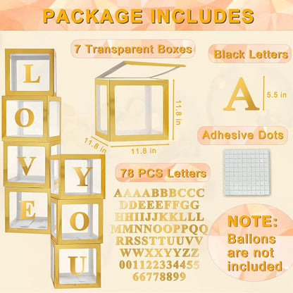 Ledido Transparent Balloon Boxes - Image 2