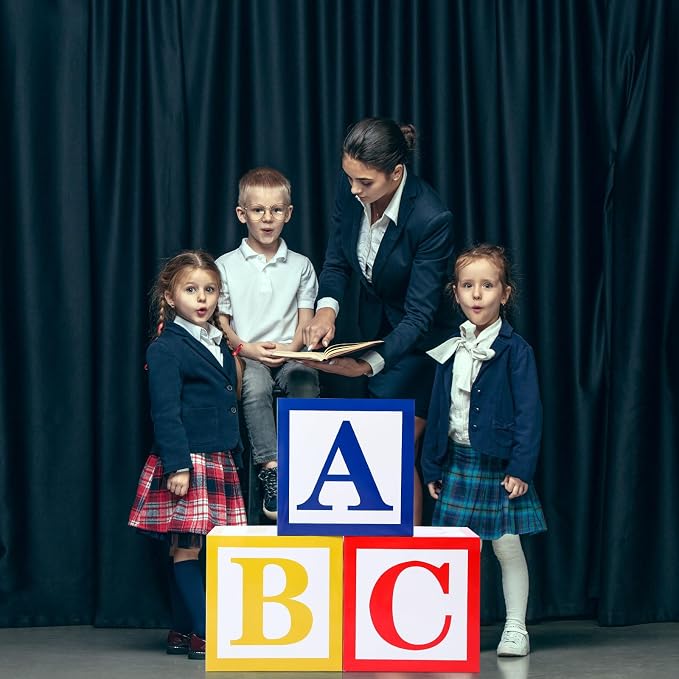 Kolldenn 3 Pcs ABC Balloon Box Decorations First Day of School Back to School - Image 8