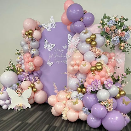 Pink and Purple Balloon Arch Kit, Engagements, Baby Shower, Anniversary Party - Image 4