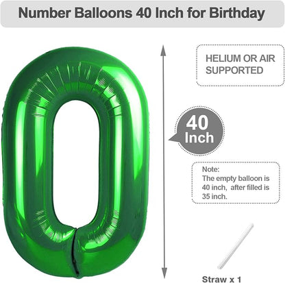 Numbers 50 Balloon 40Inch Blue Balloons - Image 5