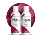 Adore Semi Permanent Hair Color (069 Wild Cherry) | Vegan & Cruelty-Free Red Hair Dye | No Ammonia, No Peroxide, No Alcohol | 4 Fl Oz Each (Pack of 2)