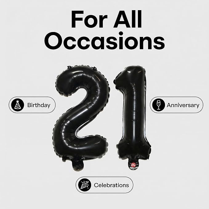 Number 10 Balloon Foil Mylar Balloons - Image 4