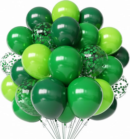 Green Balloons, Jungle Safari, Birthday Party Decorations by PATYDECRO