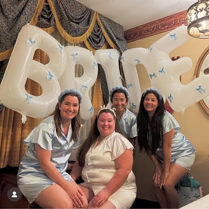 40Inch White BRIDE Balloons Bachelorette - Image 4