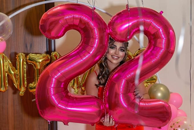 Hot Pink 30 Balloon - Image 9