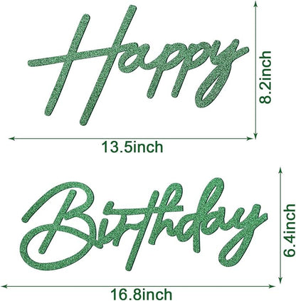 Happy Birthday Sign for Backdrop - Image 2