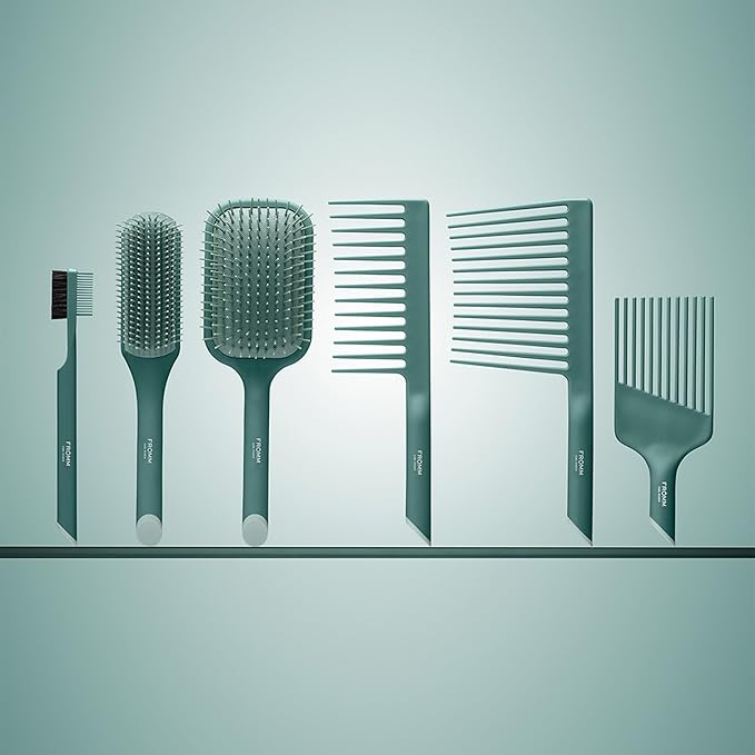 Fromm Professional Curl Studio Curl Shaper Frizz Free Styling Hair Brush for Detangling, Seperating, Shaping and Defining Curls on Wet and Dry Thick, Wavy, Curly or Coily Hair
