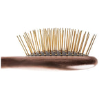 Gua Sha Hair & Scalp Brush: Infrared Walnut Edition