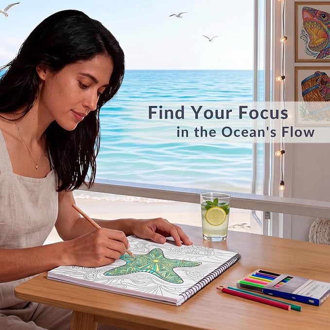 FUNLAVIE Adult Coloring Book - Image 2