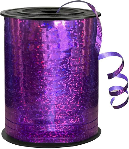 500 Yards Purple Shiny Curling Ribbon by WFAUIBR