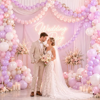 Light Purple Linking Balloons - Image 4