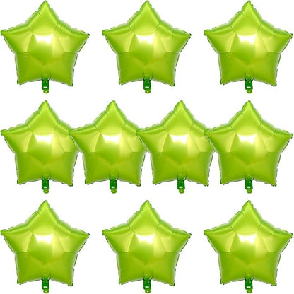 MEETINGU 10PCS 18" Star Balloons Foil Balloons Foil Membrane Balloons Party & by MEETINGU
