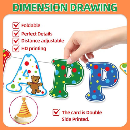 42Pack Sesame Friends Party decoration pack include Banner, Honeycomb - Image 4