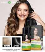 Herbishh Black 3 in 1 Hair Dye Shampoo 400 ML PPD + Hair Color Stain Protector – Dye Shield or Defender for Skin