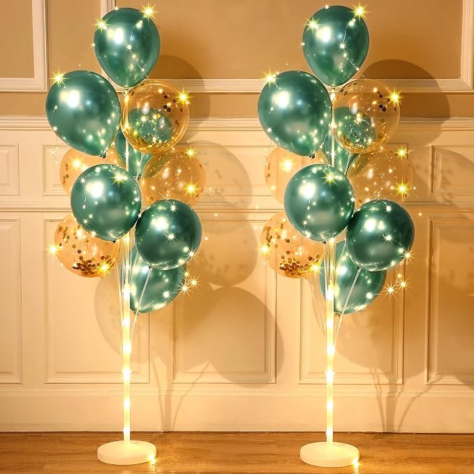 2 Set Floor Balloon Column Stand Kit by Sosation