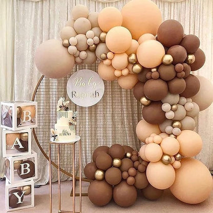 10 Inch Brown Balloons - Image 3