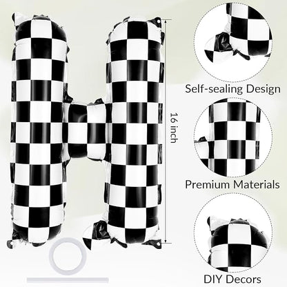 Happy Birthday Balloons Banner, Foil Balloon Personalized Name Letters Balloons - Image 5