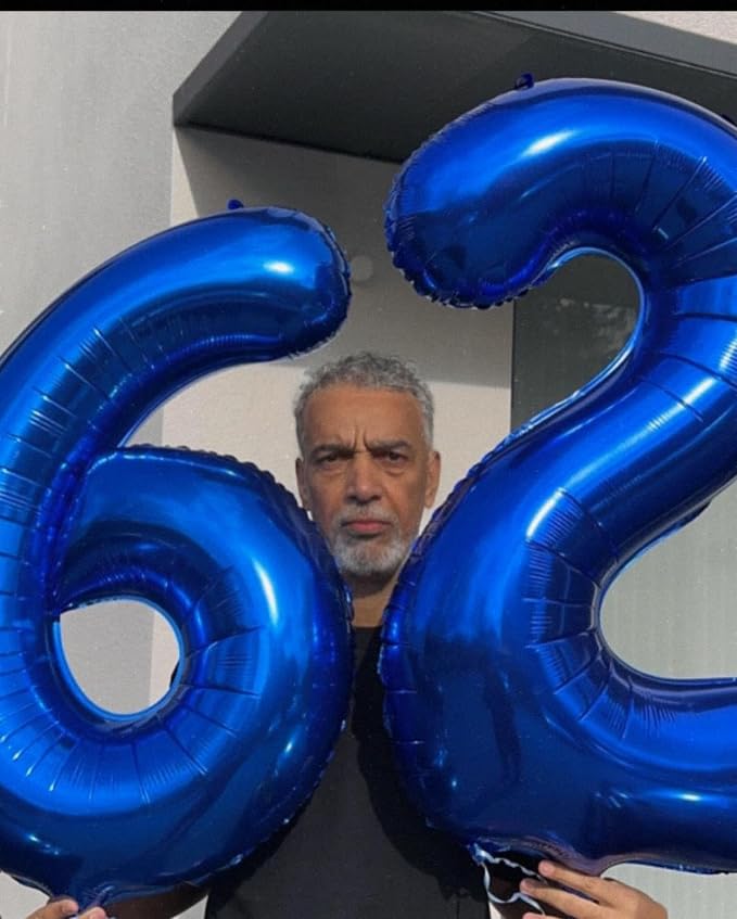 Night Blue Number 8 Balloon 40 Inch - Image 7