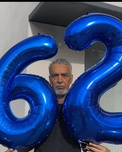Night Blue Number 8 Balloon 40 Inch - Image 7