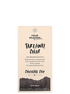 Four Reasons Original Takeaway Color - Chocolate Chip – 4.7 Dark Chocolate Brown - Demi-Permanent Hair Color - Ammonia-Free and Fragrance-Free Hair Dye - 100% Vegan & Cruelty Free