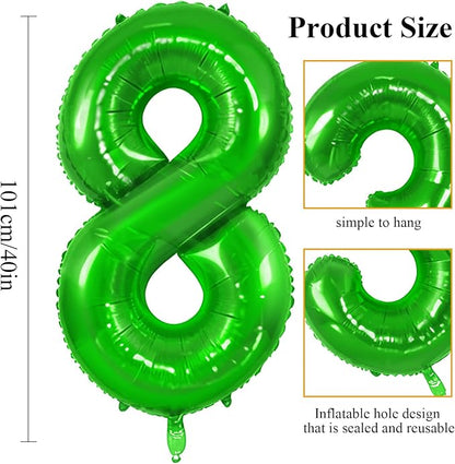 Number 48 Balloons for 48th Birthday Party Decorations, 0-100 Large No.48 - Image 2