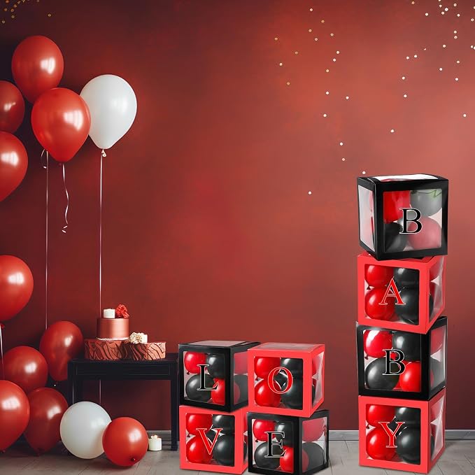 Barydat 8 Pcs Prom Boxes with Letters, Prom Send off Decorations 2026 - Image 6