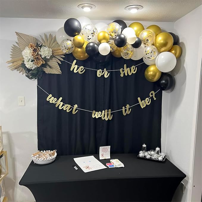 Balloons Gold and Black - Image 7