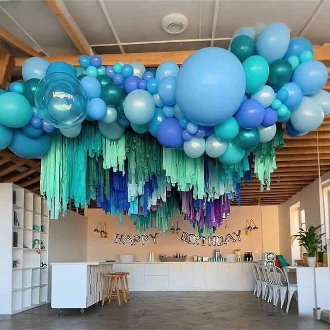 Blue Balloon Garland Arch Kit - Image 6