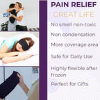 2-in-1 Migraine Relief Cap with Detachable Eye Mask – Hot & Cold Therapy Headache Hat for Migraines, Sinus Pressure, Tension & Stress Relief – Reusable Gel Ice Pack, Light Blocking, Comfortable Fit
