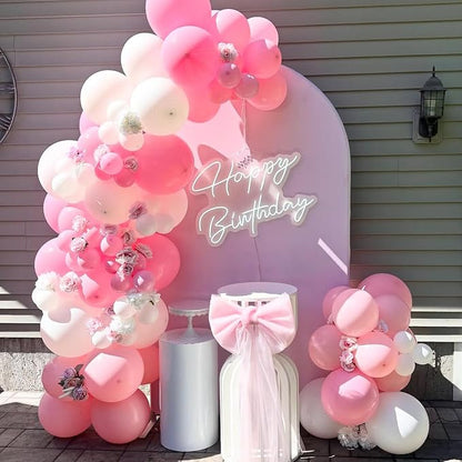 Pink and White Balloons Arch Kit, Baby Shower, Gender Reveal, Birthday - Image 9