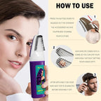 Purple Hair Dye for Women, Semi Permanent Hair Dye Shampoo for Gray hair Coverage 4 in 1 Natural Ingredients with Comb, Convenient to Use Hair Color Shampoo (Purple)