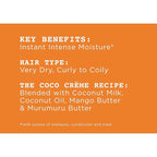 Carol's Daughter Coco Creme Coil Enhancing Moisture Butter, with Coconut Oil and Mango Butter, for Very Dry Curly Hair, Paraben and Silicone Free, 12 oz