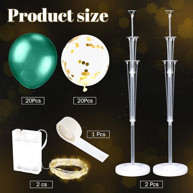 2 Set Floor Balloon Column Stand Kit - Image 3