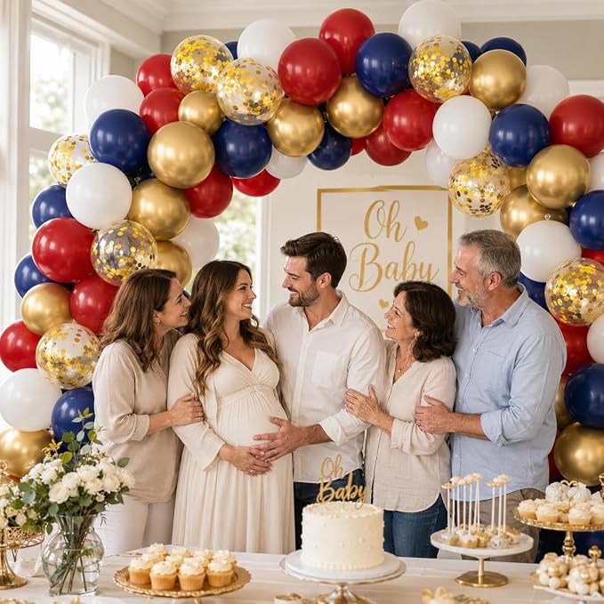 Red White Blue Balloon - Image 7