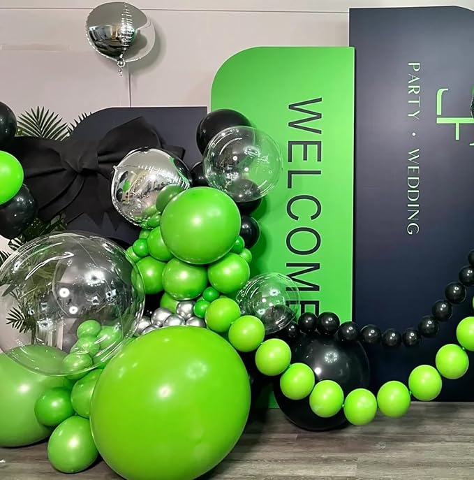 12 Inch Lime Green Balloons, Baby Shower, Graduate Party Decorations - Image 6