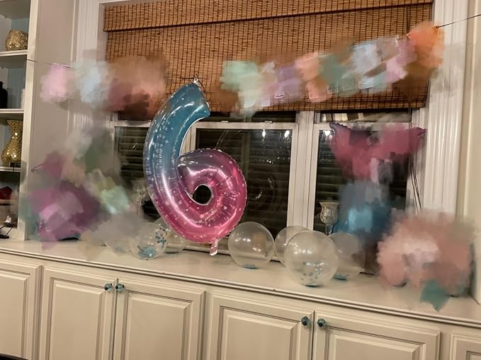 6 Balloon 40 inch Number Balloons - Image 3