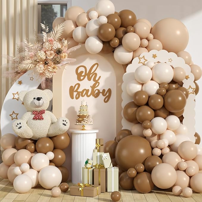 Neutral Balloon Arch Kit by Sowide