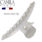 Camila Paris CP3227 French Hair Clip for Women, Narrow, Strong Hold Grip Double Teeth Girls Hair Claw Clips Jaw, Fashion Durable Styling Hair Accessories for Women, Made in France